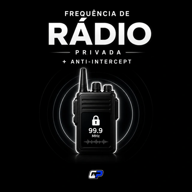 FREQUÊNCIA DE RÁDIO PRIVADA + ANTI-INTERCEPT