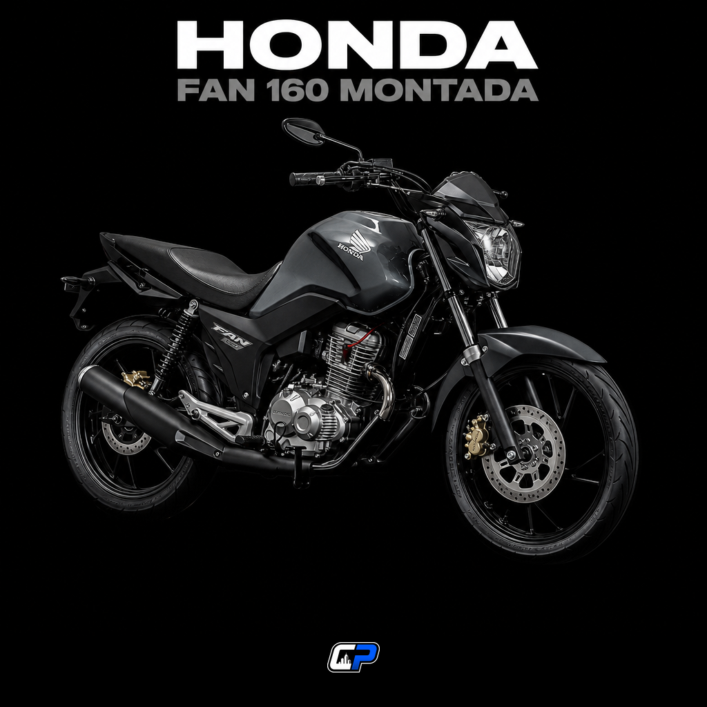 HONDA MONTADA 160 (54 PEÇAS DE TUNING)