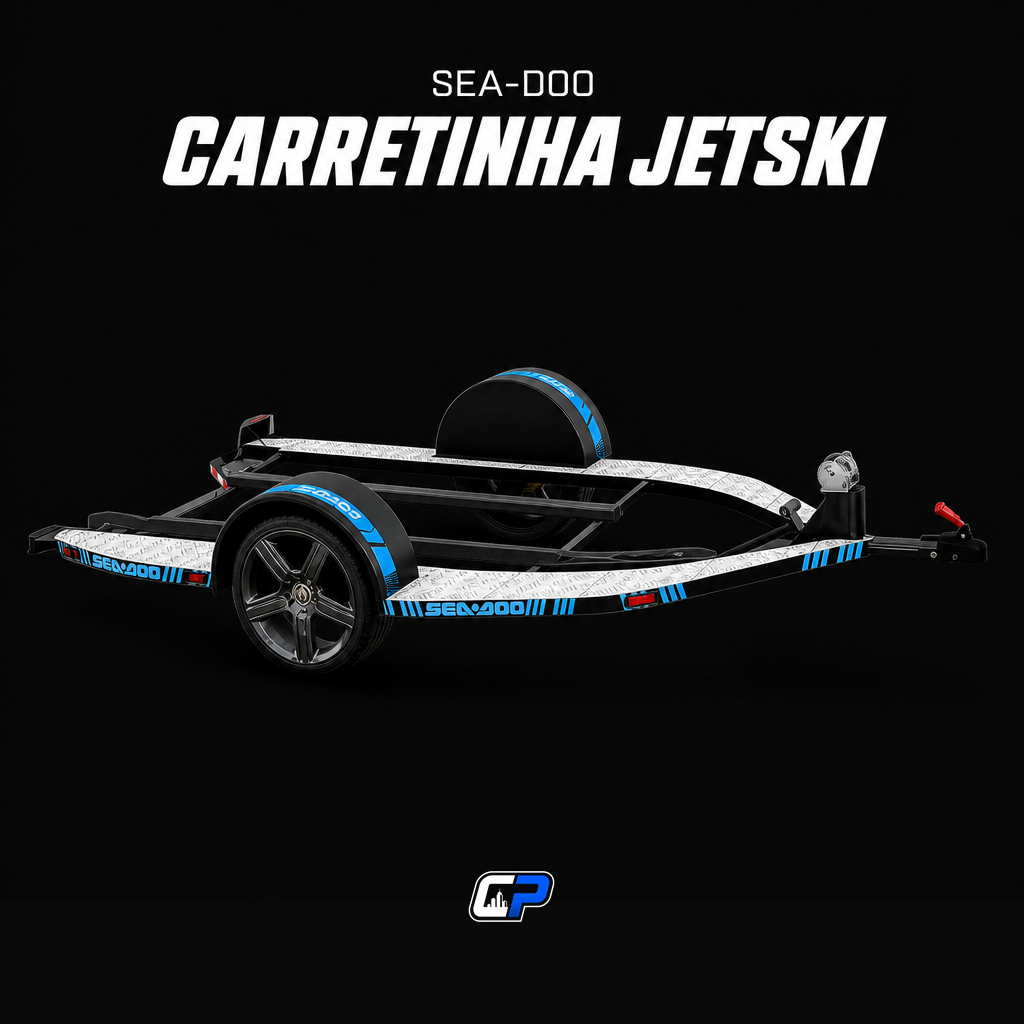 Carretinha de Jet Ski Seadoo