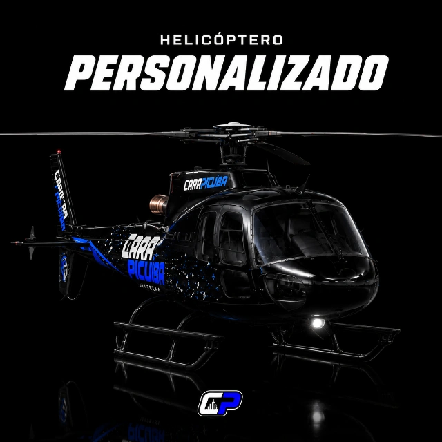HELICÓPTERO PERSONALIZADO