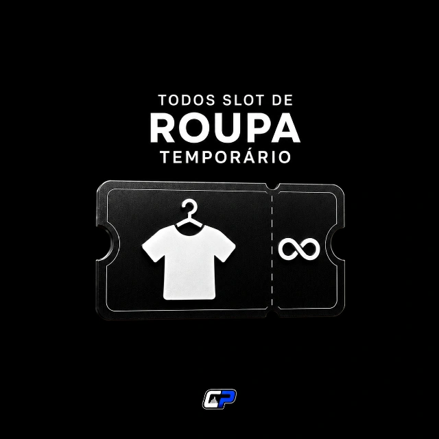 TODOS OS SLOTS DE ROUPA TEMPORÁRIOS