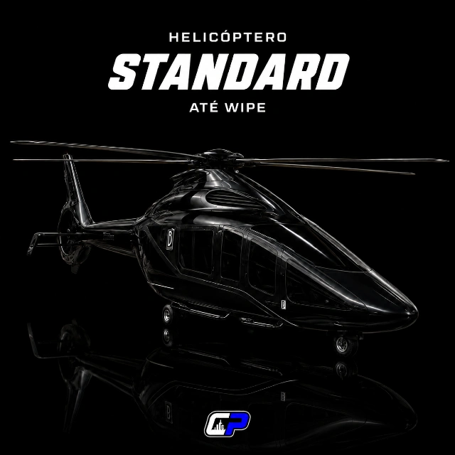 HELICÓPTERO STANDARD ATÉ WIPE